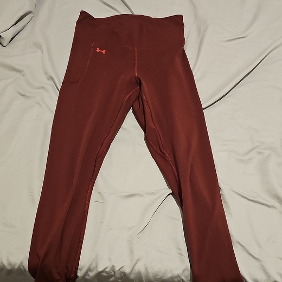 Under Armour Pants - Under Armour Womens' Burgundy Leggings